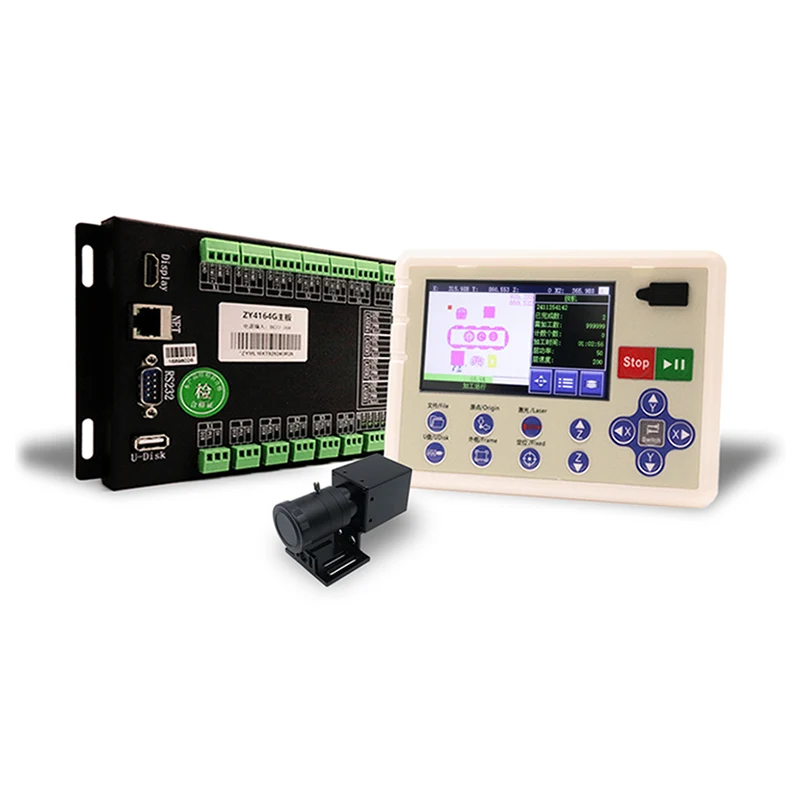ZY4164G-130 दृश्य स्थिति लेजर कटिंग नियंत्रण प्रणाली CCD फैब्रिक उत्कीर्णन के लिए